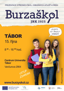 Burza škol, Centrum Univerzita Tábor, od 8:00 do 16:00